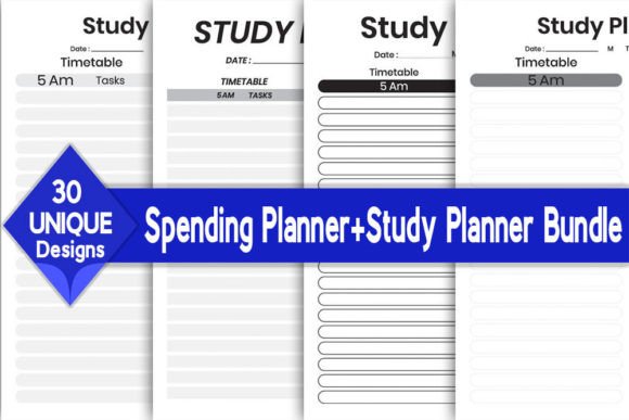 Download Spending Planner+Study Planner Log Book - Spending planner Collection
