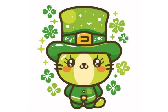 Download Saint Patrick's Day Kawaii Printable - Premium Resources
