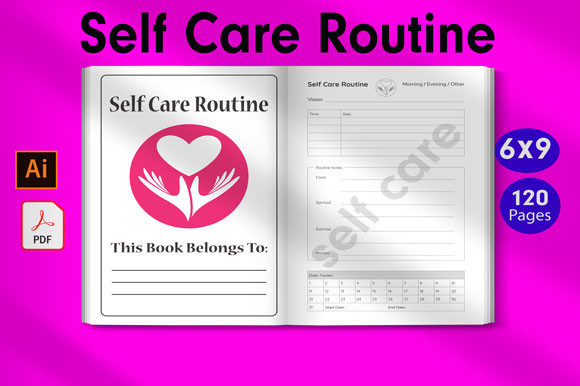 Download Self Care Routine - KDP Interior - Self care routine Collection