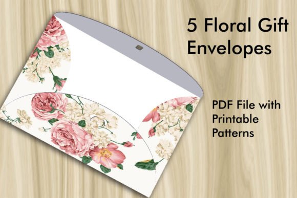 Download 5 Floral Gift Envelopes – PDF Printable - Pdf printable Collection